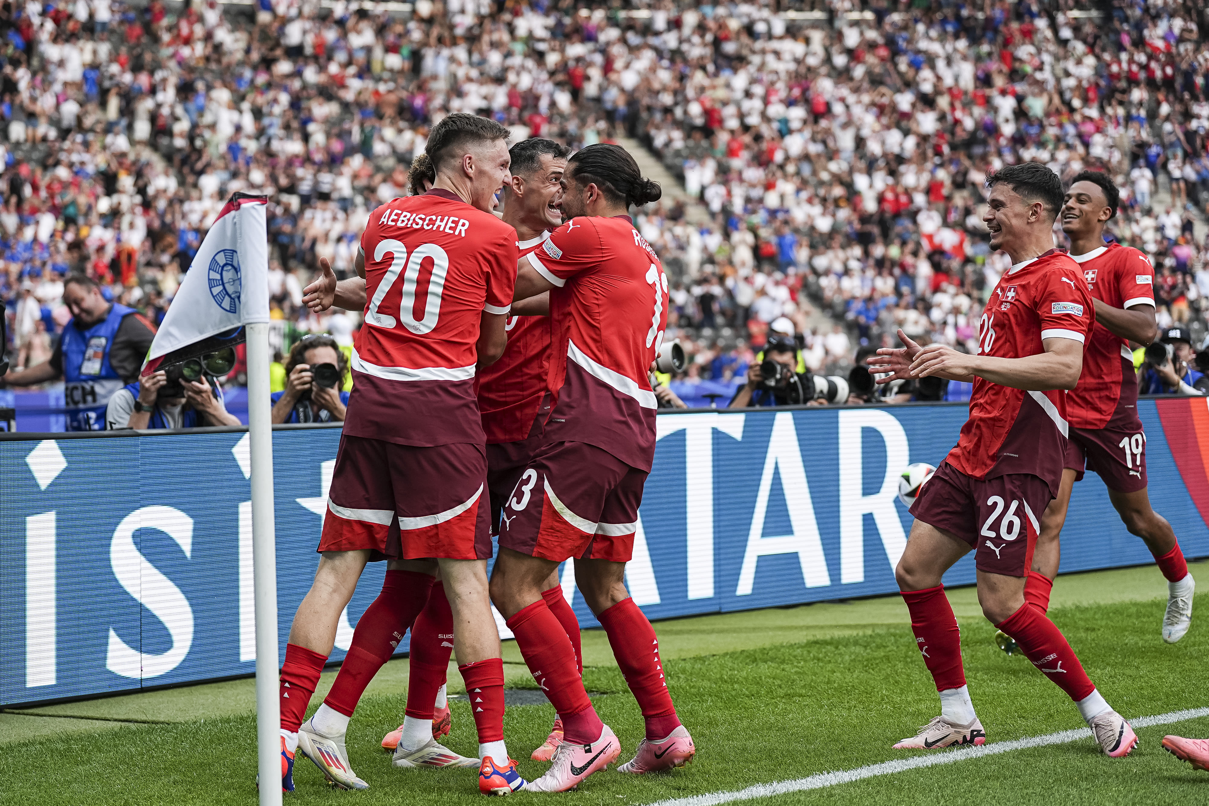 Euro 2024: Switzerland knocks out defending champions Italy; Germany advances past Denmark