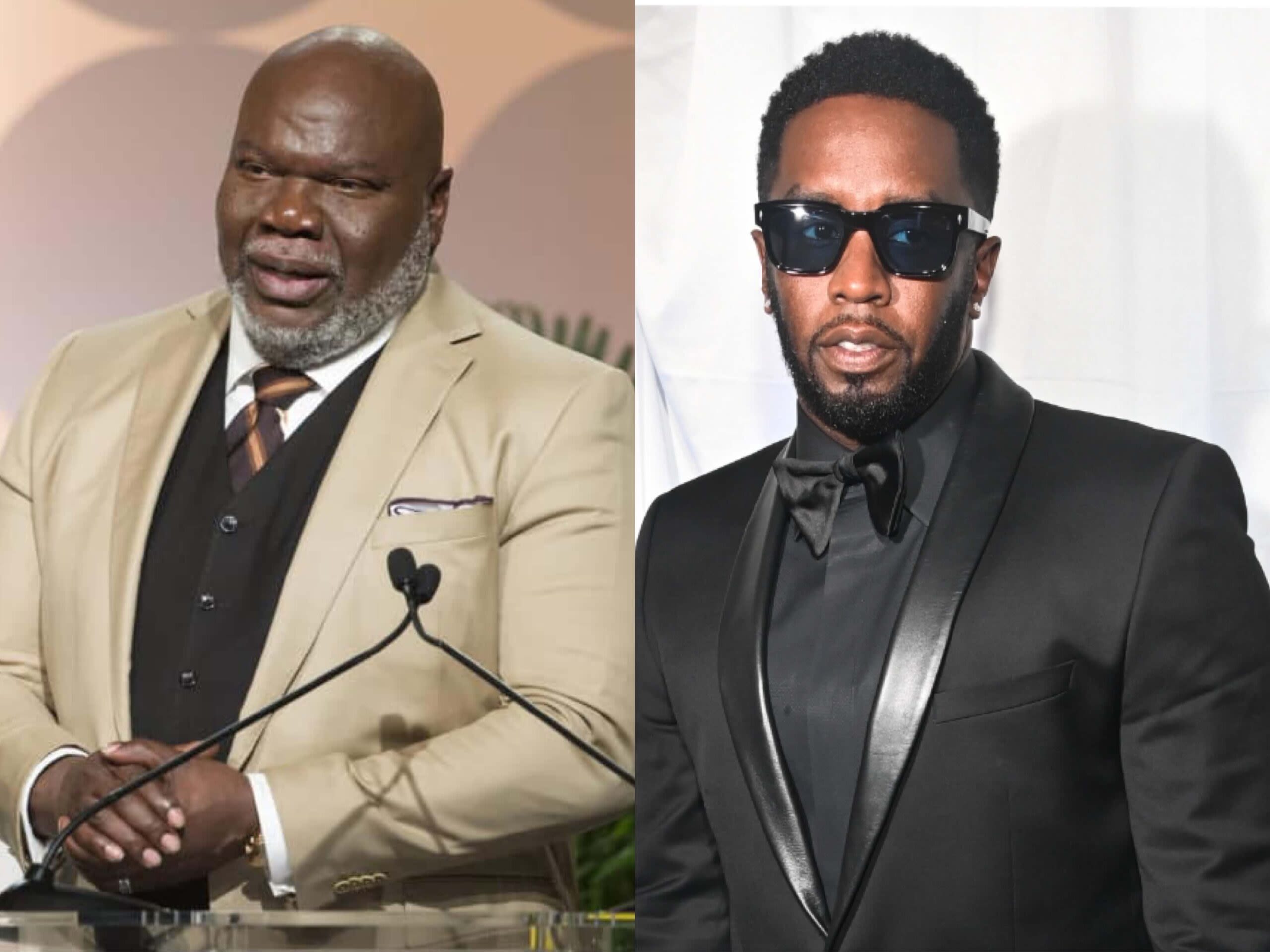 ‘Not Mr. Swallowed Up’: Fans React to Diddy Posting Video Using Excerpt from One of Bishop T.D. Jakes’ Sermons