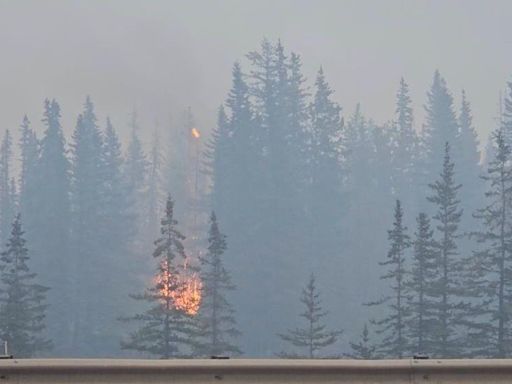 'Monster' wildfire may have destroyed half of Canadian town