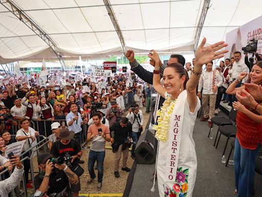 Sheinbaum: El 2 de junio va a triunfar la democracia frente al fraude