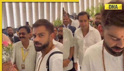 Virat Kohli turns down handshake with Kanpur hotel staff, says, 'do hi haath...'; Watch viral video