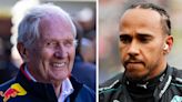 Lewis Hamilton 'really surprised' Helmut Marko as Red Bull chief bigs up Brit