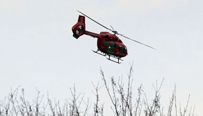 Child taken to hospital after being hit by car