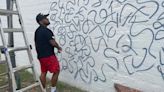 Fort Worth artist paints mural to celebrate Latino ballplayers ahead of All-Star Game