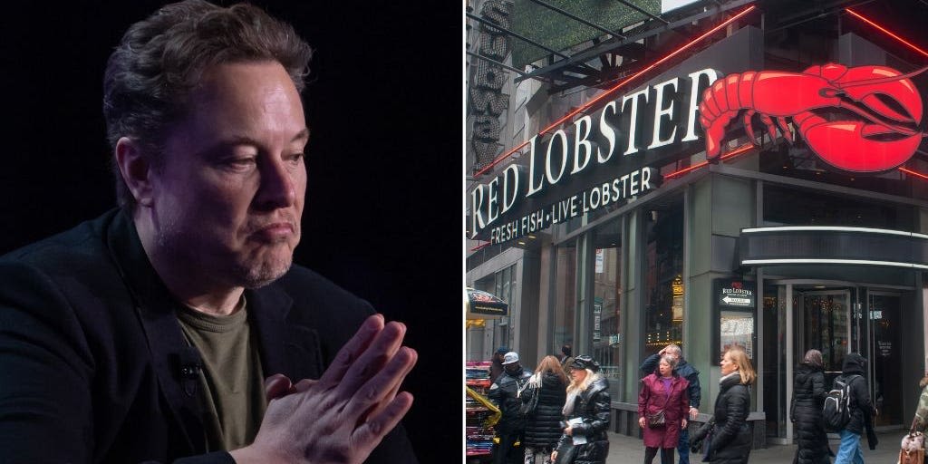 Elon Musk is mourning the loss of Red Lobster too