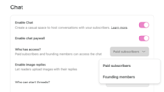 Substack now lets writers paywall their 'Chat' discussion spaces