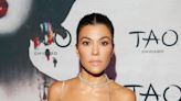 Kourtney Kardashian shows off baby bump as fans speculate about due date