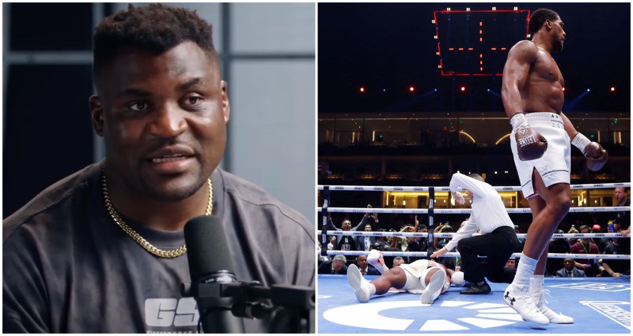 Francis Ngannou reveals just how badly he was treated on the day of Anthony Joshua fight