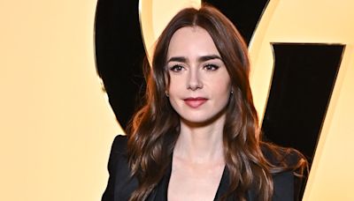 Lily Collins just cut her long hair off in favour of a short bob