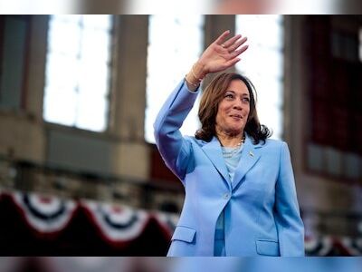 LIVE news updates: Proud to earn party's support as US Presidential nominee, says Kamala Harris