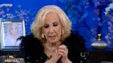 Mirtha se quebró al recordar a Goldy: “Me destrozó que no pude despedirla”