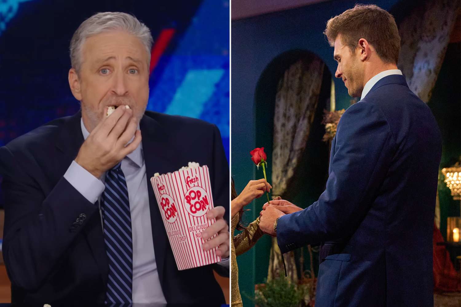 Jon Stewart compares U.S. presidential election to 'The Bachelor'