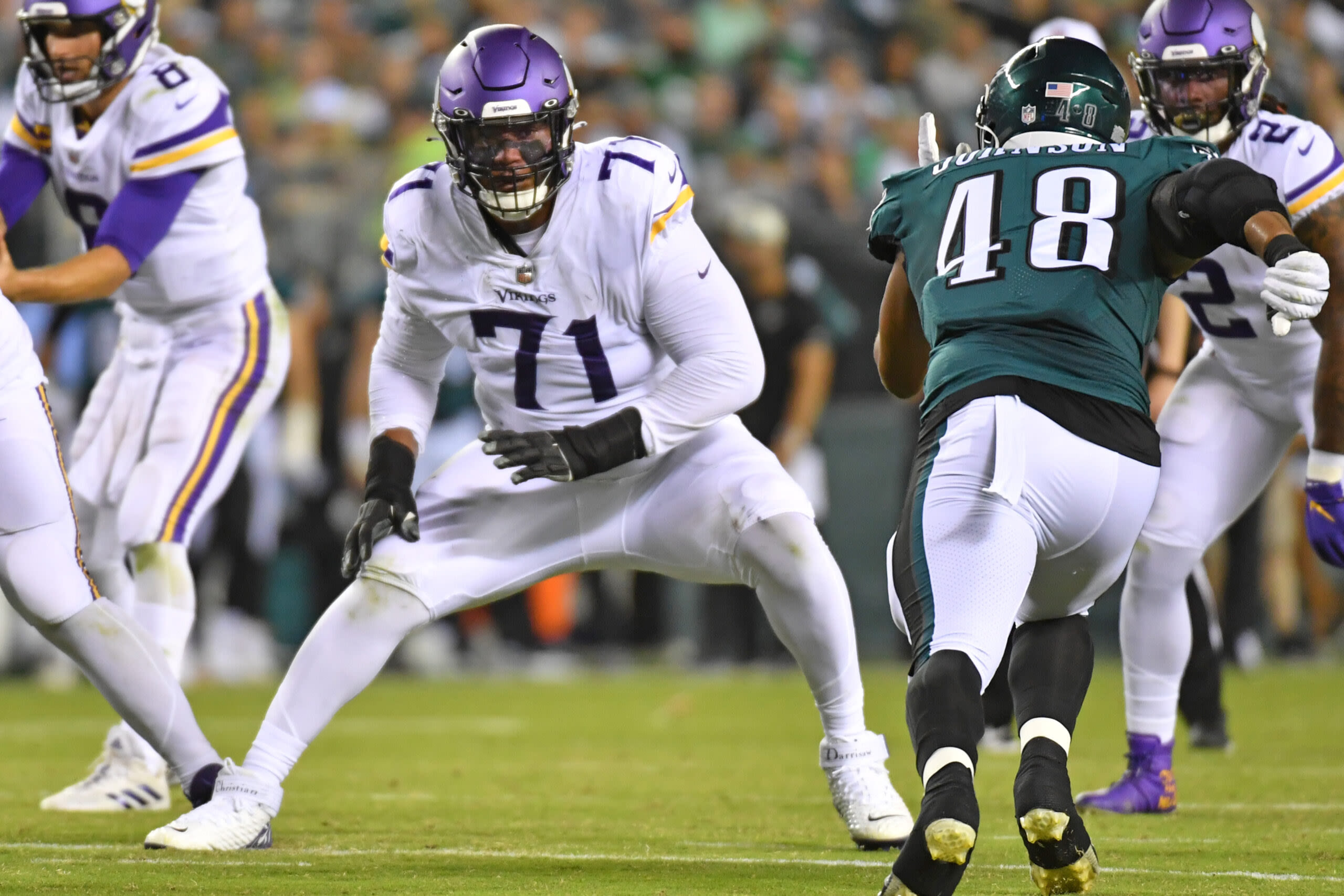 Negotiations loom for Vikings and ‘building block’ Christian Darrisaw
