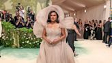 Mindy Kaling Wears Sculptural Gown at the 2024 Met Gala