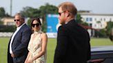 Meghan Markle and Prince Harry Go Glam as They Wrap Nigeria Tour at Polo Club Reception