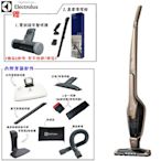 【熱銷主打+贈高處清潔伸縮組+零糾結床墊吸頭】Electrolux 伊萊克斯完美管家無線充電吸塵器 ZB3324B