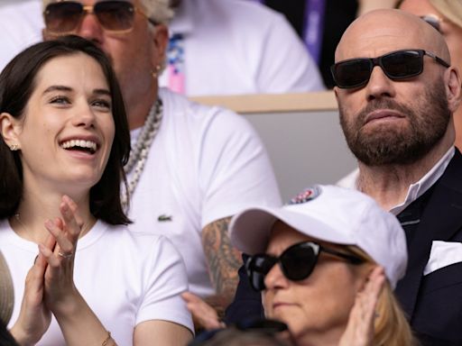 John Travolta and Daughter Ella Make a Rare Appearance at the 2024 Paris Olympics: See the Photos