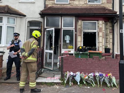 Third child dies after house fire in east London