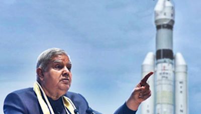 India well-positioned to be key global space player in coming years: Vice-President Dhankhar