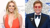 Britney Spears celebrates Elton John duet 'Hold Me Closer' rocketing up charts
