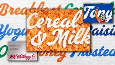 Kellogg’s new custom typeface is a tasty new take on its classic logo