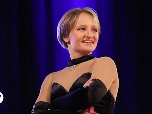 Hija menor de Vladimir Putin hace rara aparición en TV