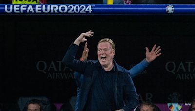 Ronald Koeman and Virgil van Dijk slam officials after England get controversial penalty against Netherlands