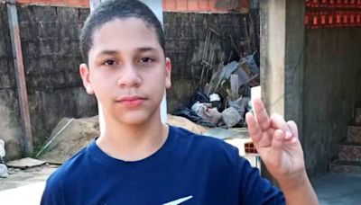 Aluno de 13 anos morto em Praia Grande queria defender os amigos, diz mãe