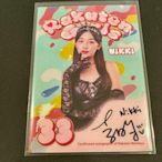 2024 Rakuten Girls 樂天女孩 啦啦隊 Y2K 形象卡 金屬質感硬卡 李昀 Nikki 專輯造型 簽名卡 /15