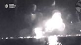 Ukraine's night attack hits seven Russian vessels in occupied Kerch