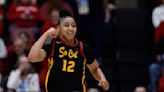 JuJu Watkins scores 51 of No. 15 USC's 67 points in upset of No. 4 Stanford
