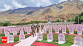 State-of-the-art Kargil war memorial at Drass turns into pilgrimage for kin | Jammu News - Times of India