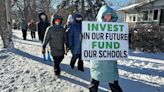 Teachers' strike marks opening day of spring legislative sitting in Saskatchewan