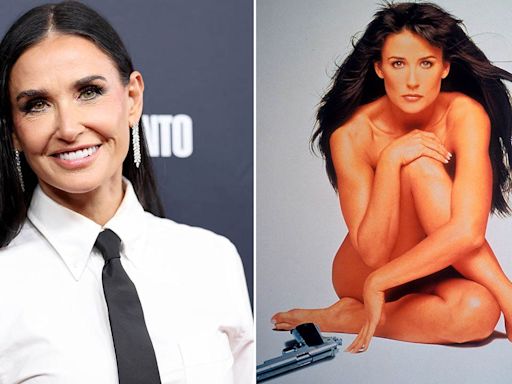 'The Substance' star Demi Moore says 'insecurities about my body' led her to take on racy roles