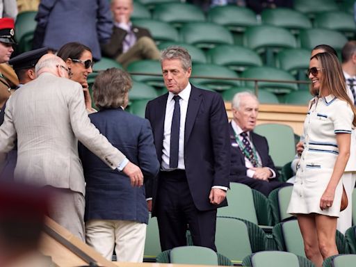 Margot Robbie and Luka Modric among stars in the crowd at Wimbledon on day 12