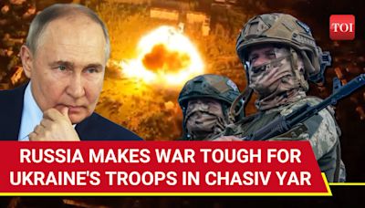 Putin's Men Keep Ukraine Army Busy With Glide Bombs, Storm Chasiv Yar In Donetsk | Report | TOI Original - Times...