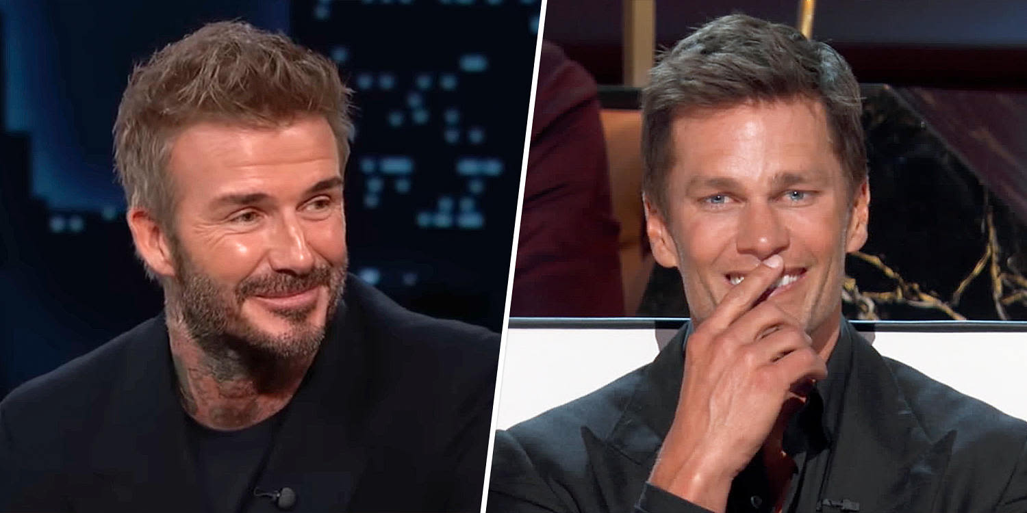 David Beckham says he texted Tom Brady after his roast: 'It was hard to watch'