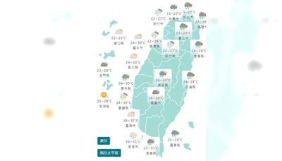 找雨天備案 端午連假天氣不穩定 午後雨劇