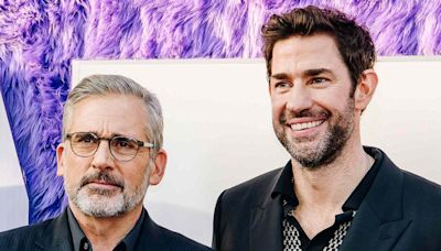 How Steve Carell Made His Former 'Office' Costar John Krasinski Cry on the Set of 'IF': 'I Wept' (Exclusive)