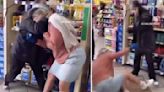 Nasty AF: Alleged Shoplifter Does This After Getting Into Scuffle With Security Guard!