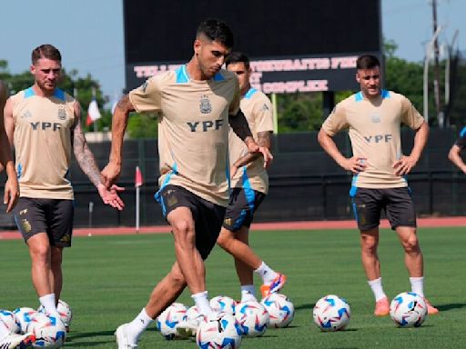 Copa América: Argentina trabajó en Nueva Jersey con foco en Canadá | La semifinal será este martes a las 21