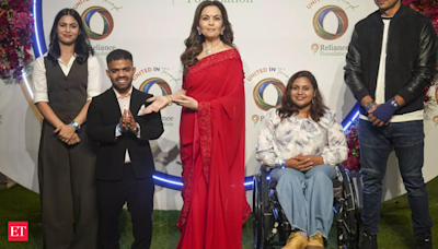 Nita Ambani celebrates India's Olympian, Paralympian athletes at Reliance event 'United in Triumph'