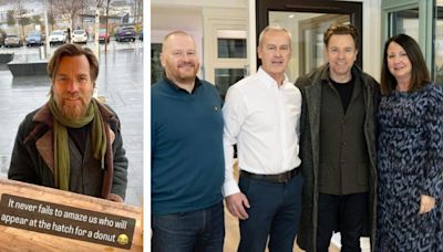 Ewan McGregor’s Tayside tour revealed as Hollywood star reacquaints himself with home