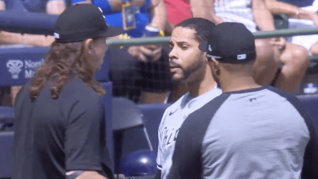 MLB fans mocked White Sox announcer John Schriffen for getting oddly fired up about Tommy Pham's tantrum