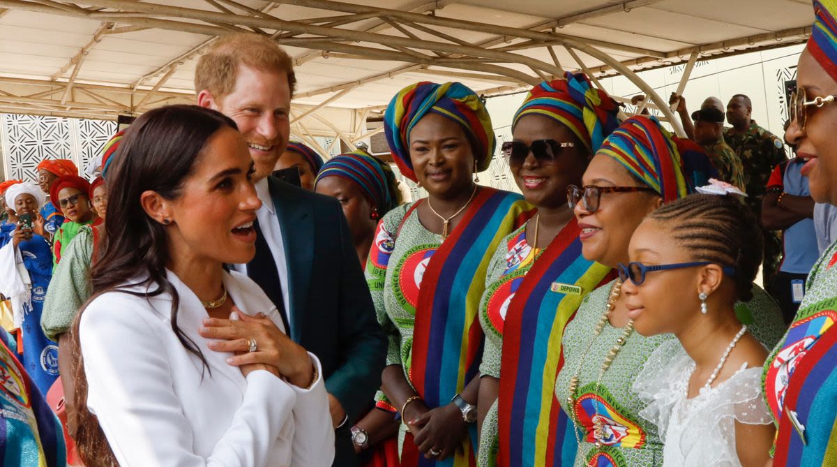 Meghan Markle Receives Emotional Reception From Nigerian Community