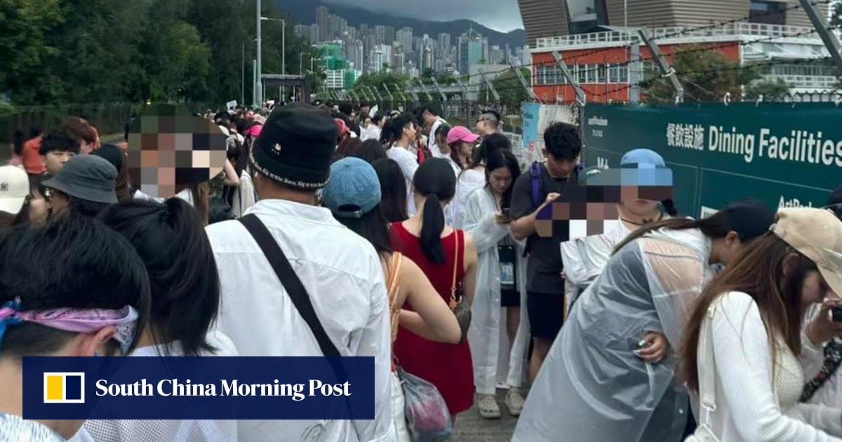 Waterbomb Hong Kong music festival slammed after Saturday queues chaos