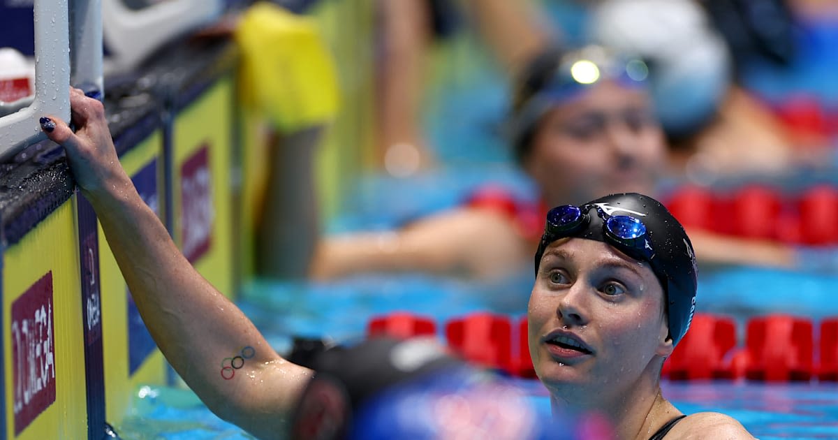 Erika Connolly: the swimmer who fought every battle to make the US Olympic team for Paris 2024