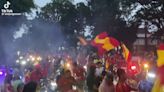 Indonesia celebra la victoria de España con banderas - MarcaTV