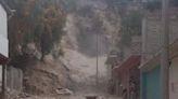 Deslave en Sierra de Guadalupe sepulta una casa y una camioneta
