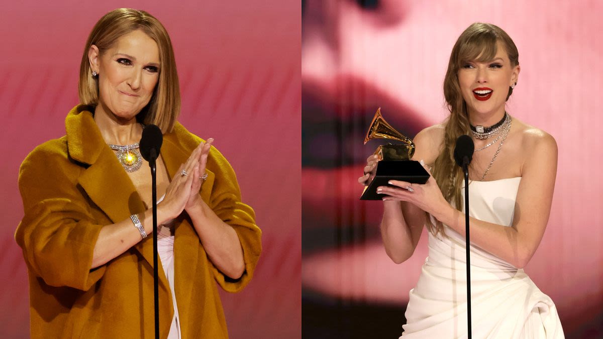 Celine Dion Addresses That Awkward Taylor Swift Moment at the Grammys